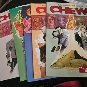 chew comic lot of 5 great condition